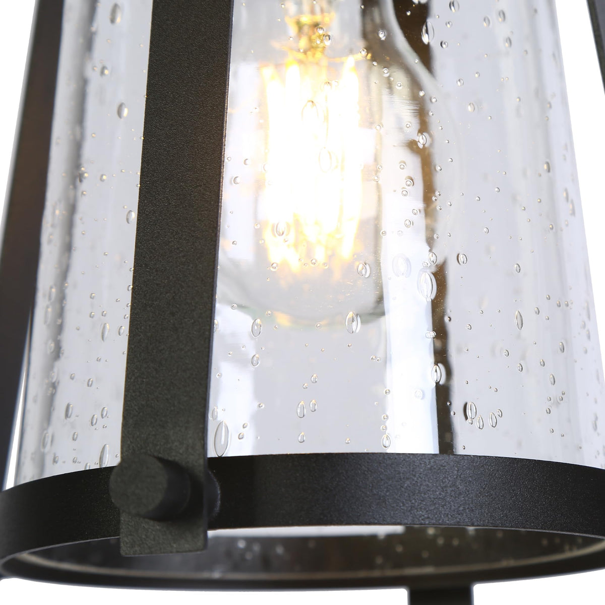 Pendant Light Kitchen Island (6.5" W x 9.7" H / Black)