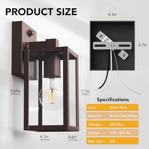 Dusk to Dawn Outdoor Light Fixtures