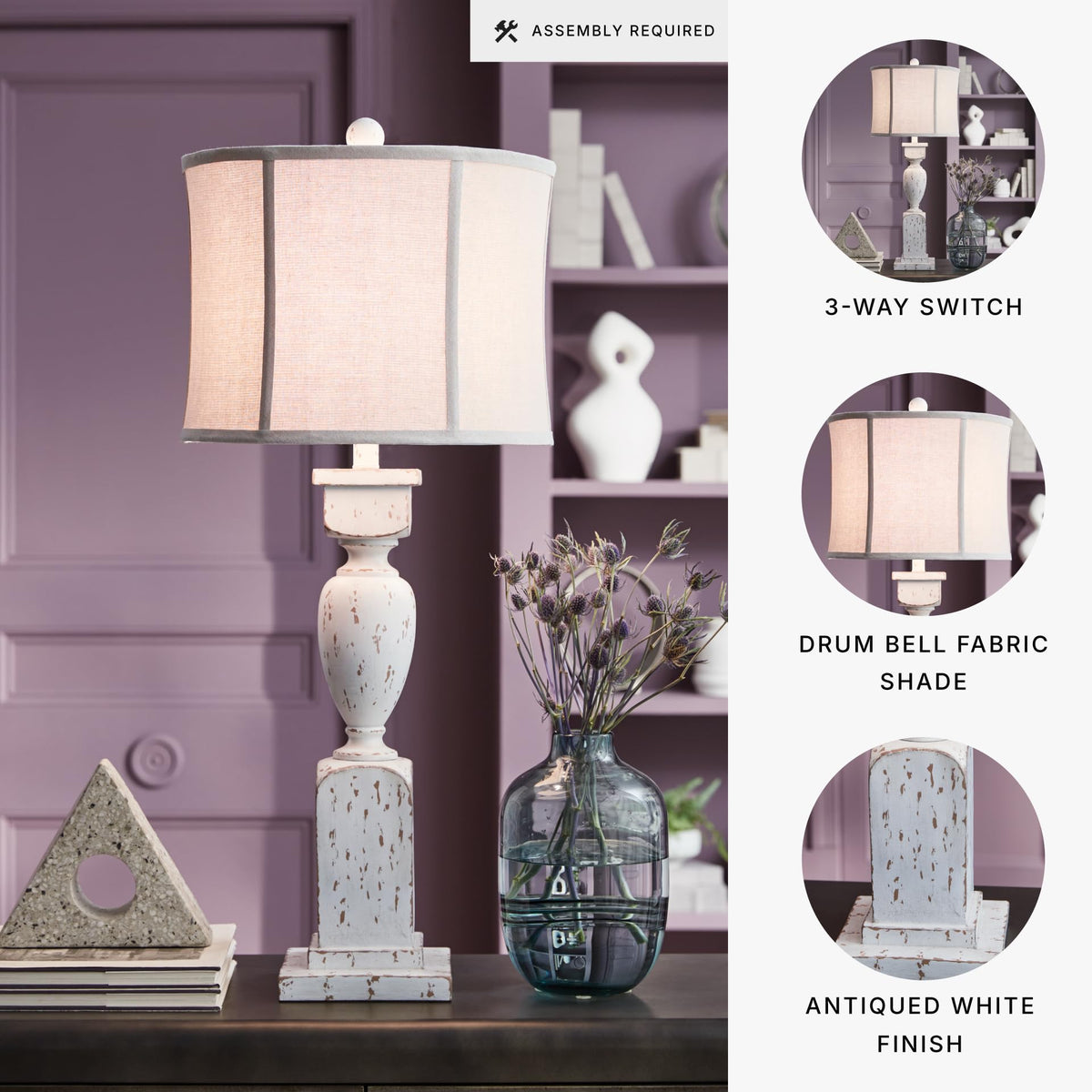 Madsbrook Table Lamp (Antique White / Table Lamp)