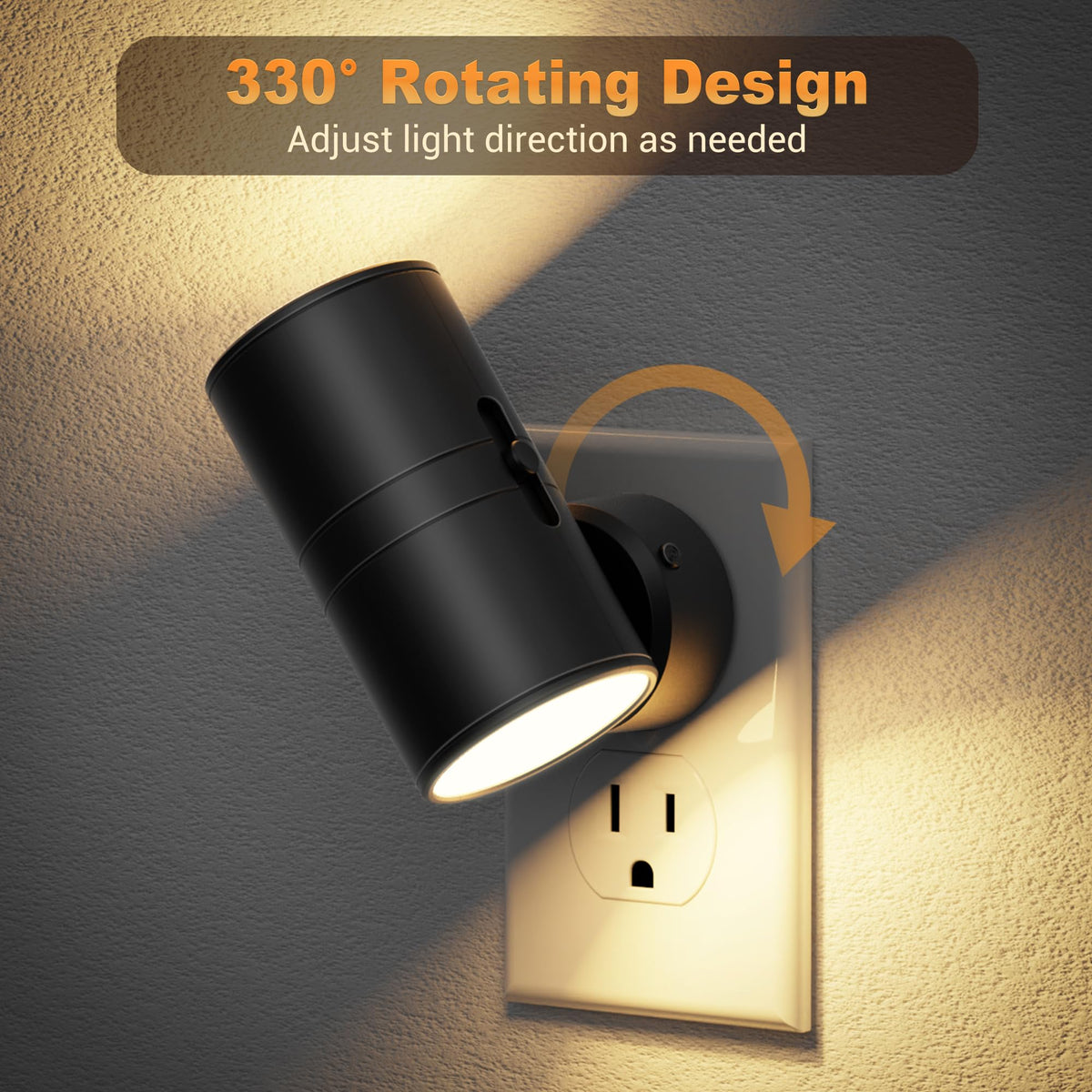 LED Night Light (Black)