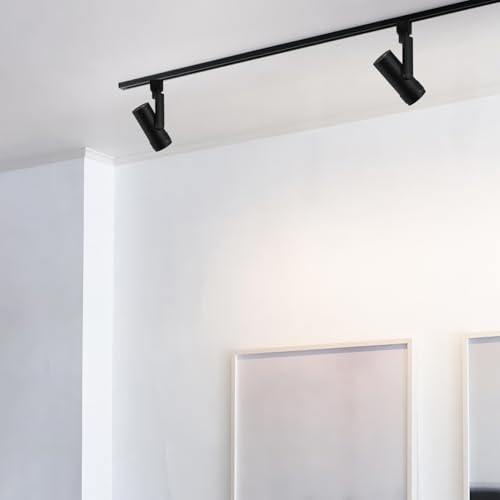 5 Color Zoomable LED Track Lighting Heads (Black)