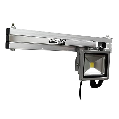 5001.6065 Adjustable Aluminum Swing Arm LED Industrial Work Light for Warehouse Race Trailer Shop Garage Workbench