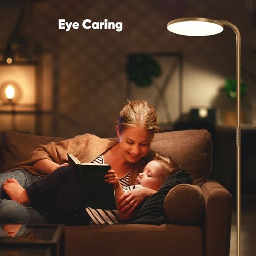 36W LED Floor Lamp (Gold)
