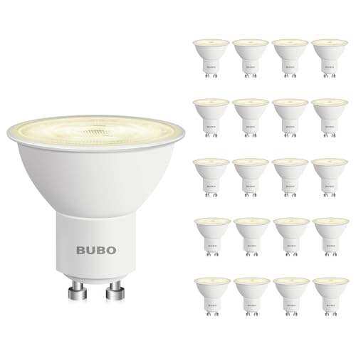 GU10 LED Bulb 6W Equivalent 50W (20 Pack / 2700k Soft White)