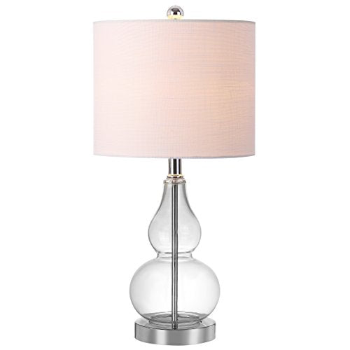Anya Gourd Glass Table Lamp 20.5" (Single / Clear)