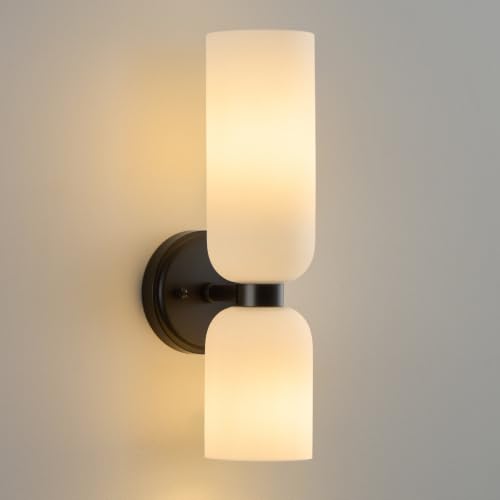 Milk Glass Sconce
