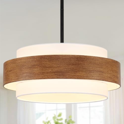 Rustic Farmhouse Chandeliers for Dining Room Bedroom Living Room Foyer Entryway