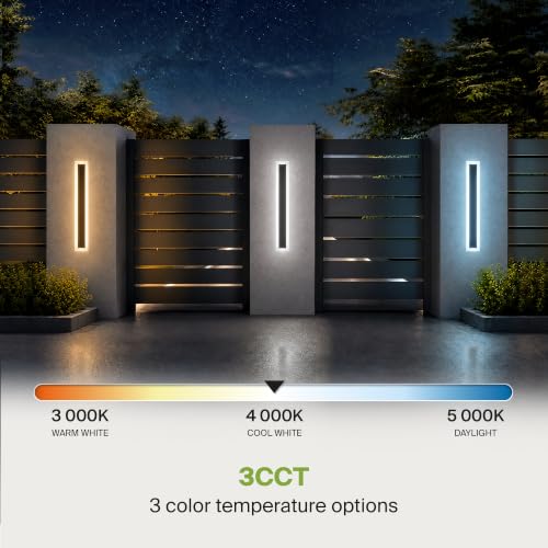 36" LED Linear Wall Sconce (Black)