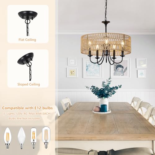 Modern Farmhouse Chandelier Light Fixtures