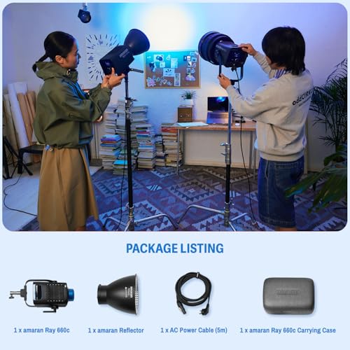 Ray 660c RGB LED Video Light 660W APP (Ray 660c)