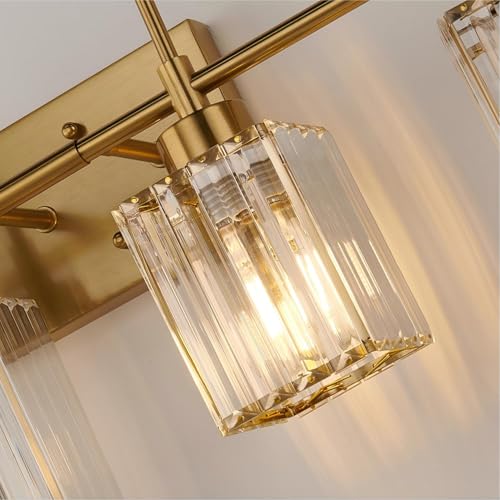 Crystal Modern Bathroom Light Fixtures Over Mirror Bathroom Vanity Light Square Shade Vanity Lighting Fixtures Wall Sconce