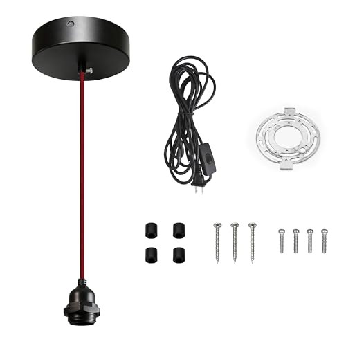 Pendant Light Kit Hanging Lantern Cord E26 Socket