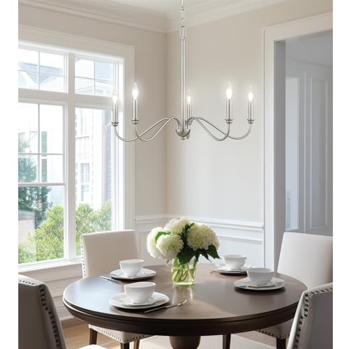 Archer 28" Farmhouse 5 (Brushed Nickel / 28")