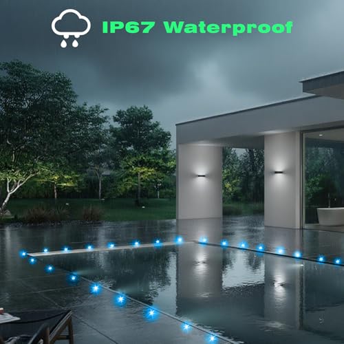 LED Deck Lights Kit (6 Pack / Rgbw (Wifi Controller))