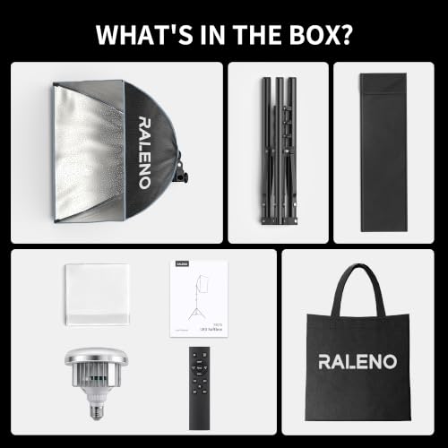 Softbox Photography Lighting Kit (Black)