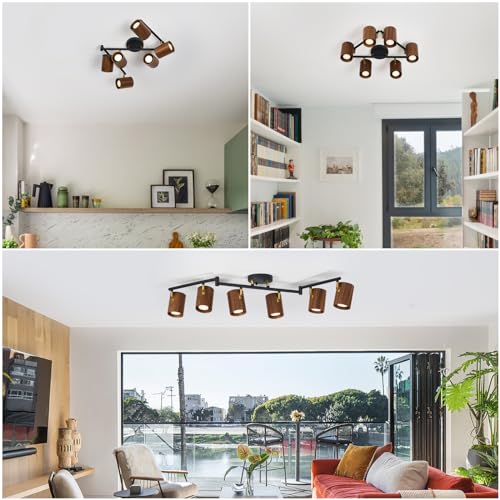 Modern 6 Light Ceiling Track Lighting (6-Light)
