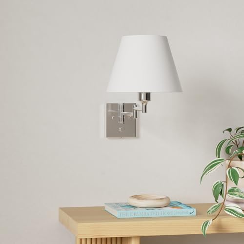 Wall Sconce Plug in (White / Medium)