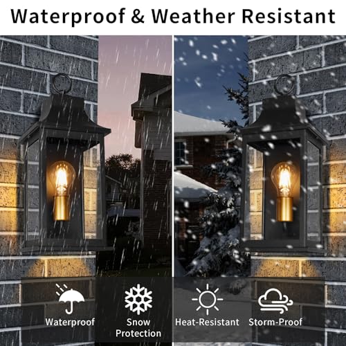 16" Outdoor Wall Lantern (16 inch -1 PK)