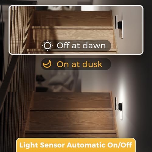 Night Lights Plug Into Wall (5000K / 2 Pack)