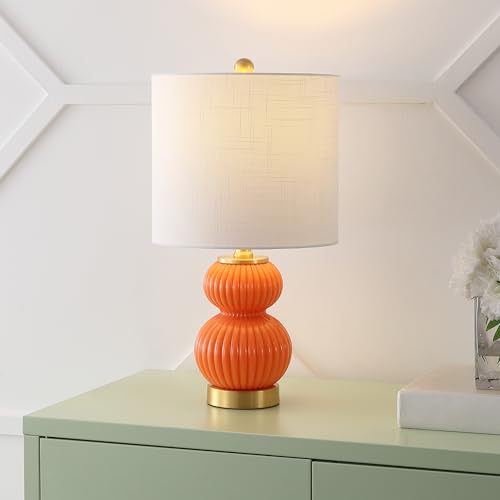Daphne Ribbed Gourd Metal (Orange)