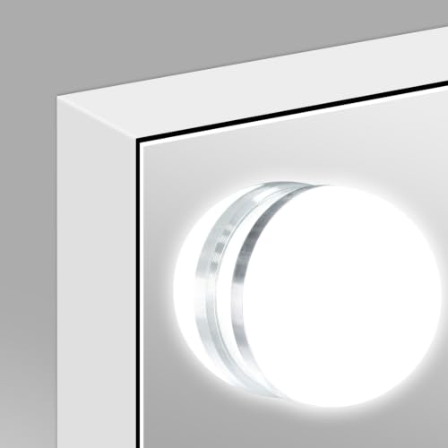 Vanity Mirror with Lights Lighted Makeup Mirror with Dimmable LED Bulbs