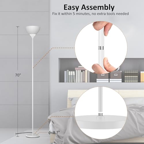 Floor Lamp Remote Control (Matte White)
