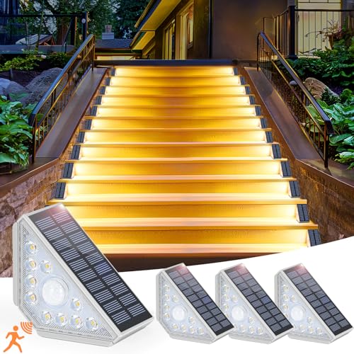 Outdoor Motion Sensor Step Lights for Outside
