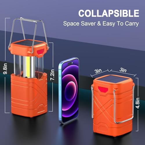 4 Pack Camping Lantern (Orange / 4 Pack)