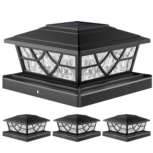 Solar Post Cap Lights 4x4 5x5 6x6