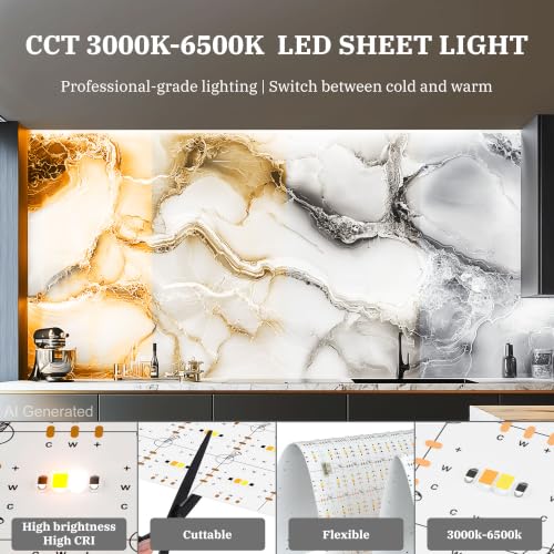 4 Pack LED Backlight Sheet 3000K (4 Pack)