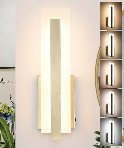 Hardwired Antique Bronze Modern LED Wall Sconce Indoor Wall Light (Antique Bronze / 1 Pack)