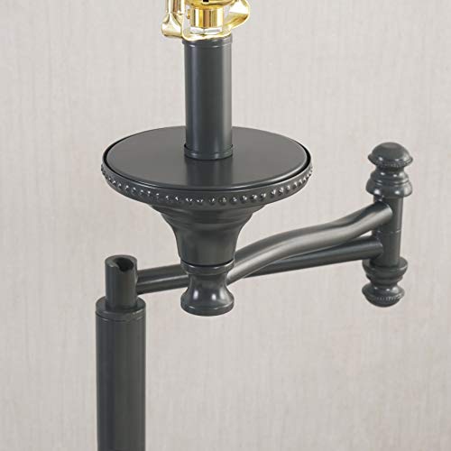 33051BBZ Wentworth Swing Arm Floor Lamp with Burnished Bronze Finish (Swing Arm Floor Lamp)