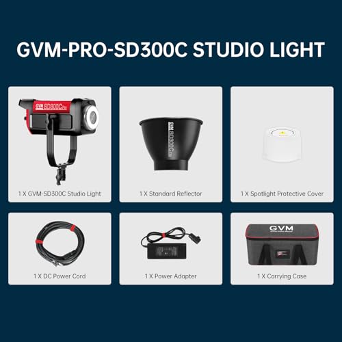 GVM 300C RGB Video Light (300W)