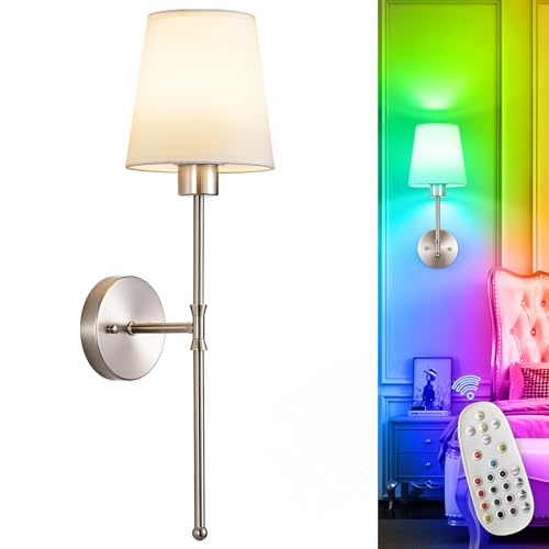 Battery Operated Wall Sconce