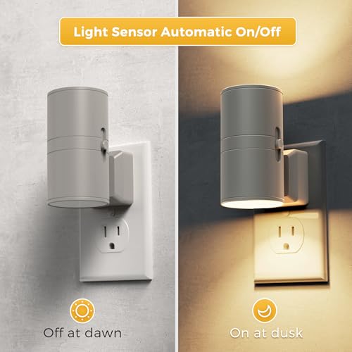 Night Light Plug in (Gray)