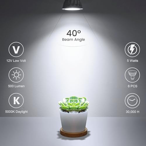 MR16 LED Bulbs 50W Halogen Equivalent Landscape Light Bulbs