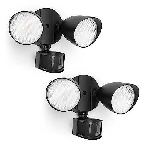 2 Pack 32W 3500 Lumen LED Security Lights Motion Sensor Light Outdoor