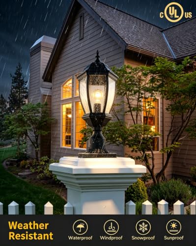 Outdoor Post Light (Black)