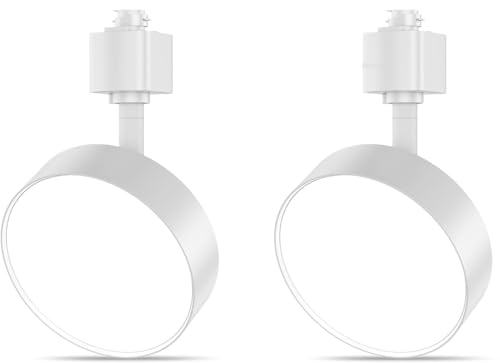 Diffuse LED Track Lighting Heads H Type (White / 2 Pack(3000K))