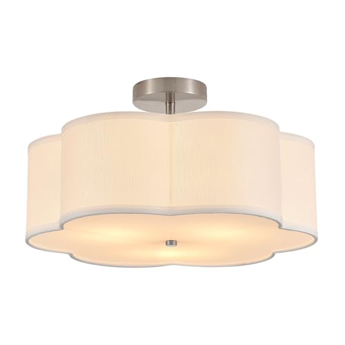 Modern Semi Flush Mount Ceiling Light Fixture