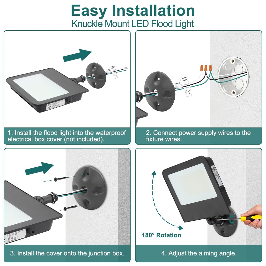 150W LED Flood Light