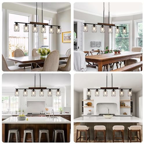 6 Light Dining Room Light Fixtures Over Table (6-Light)