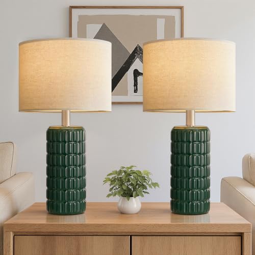 23" Modern Ceramic Table Lamp