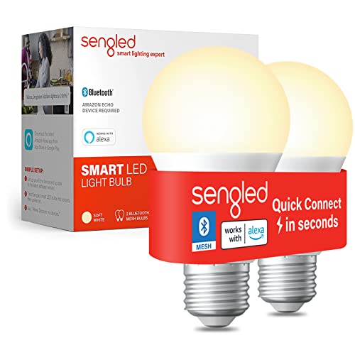Smart Light Bulbs (Soft White (2700k) / 2 Count (Pack of 1))