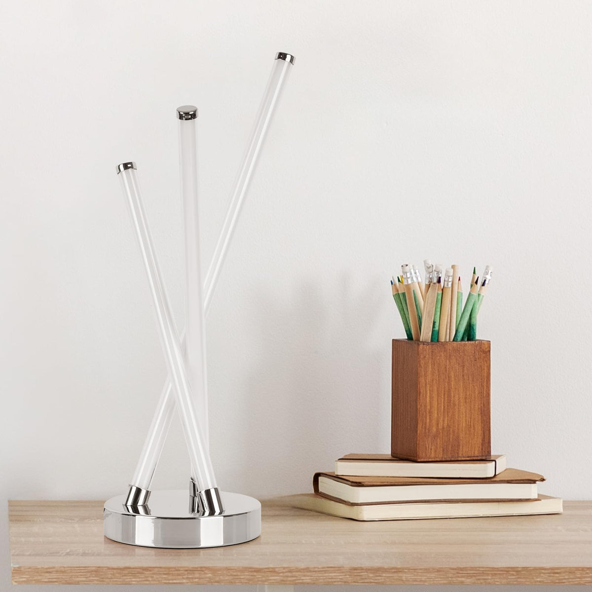 LED Table Lamp Black (Three Lines Table Lamp)