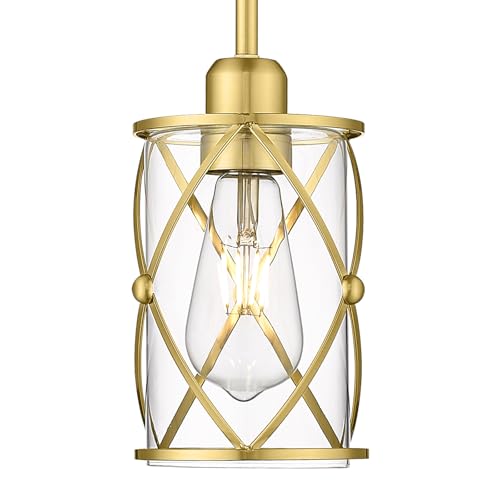 Mini Pendant Light Gold Black