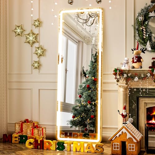 LED Mirror Full Length Standing (Rectangle / 64"L x 21"W)