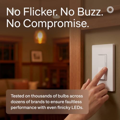 Diva LED+ Dimmer Switch (White / 6 Pack / Diva Dimmer)