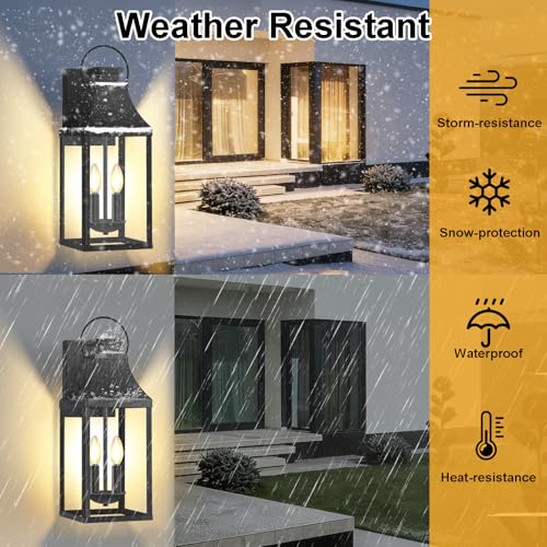 20 Inch Outdoor Wall Sconce (No Sensor / 20 Inch)