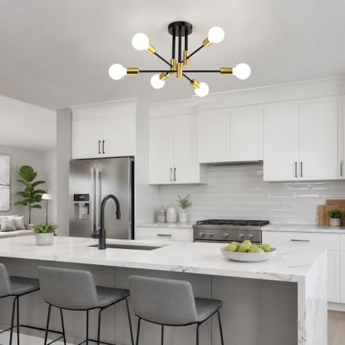 Modern Sputnik Chandelier